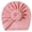 Pink, variant on SGFCWSX Girls Turban Hat Kids Stretchy Knotted Striped Soft Breathable Casual Daily Headwear Pink Free Size
