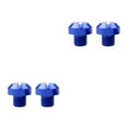 thumbnail image 2 of Redempat Enhanced Performance M10x25 Rearview Mirrors Thread Hole Plug Screw Bolts Blue Positive 10mm 2Set, 2 of 6