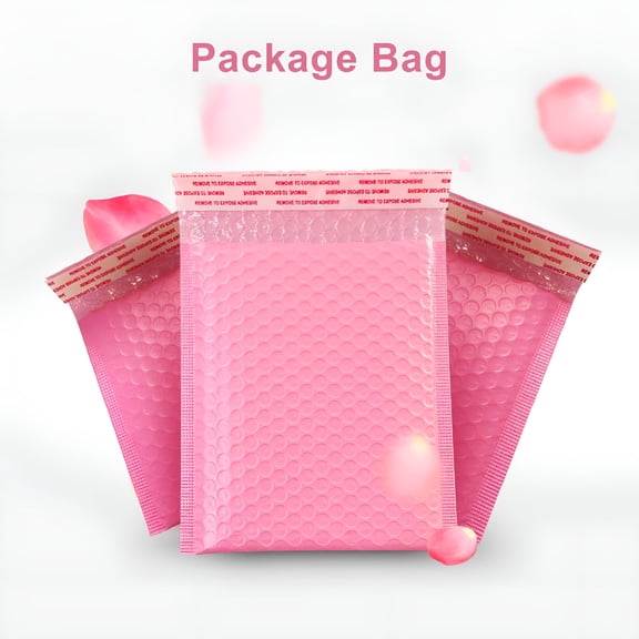 CCOCC 10 Pack Small Business Foam Bags Waterproof, Lightweight PE Envelope Bags Self Seal Mailer Padded Shipping Pouches for Jewelry Makeup Supplies