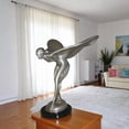 thumbnail image 3 of Nifao Rolls Royce -Large Bronze Statue – Home Decor Sculpture, 14"L x 17"W x 18"H, 3 of 14