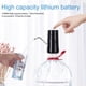 thumbnail image 5 of leyfeng Dispensador de agua de 5 galones, dispensador de botellas de agua, bomba de agua eléctrica portátil con carga USB para oficina, cocina, exteriores, 5 of 8