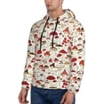 thumbnail image 2 of Hoodies for Men - Cartoon Mushrooms Long Sleeve Comfrt Men'S Fashion Hoodies & Sweatshirts, Sweatshirts for Men Hoodies Pullover Clothing Clothes with Pouch, 2 of 7