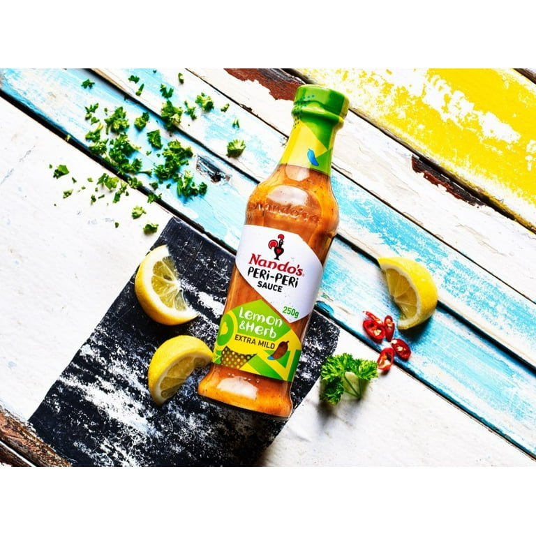 Nando's Extra Mild Lemon & Herb Peri-Peri Sauce Jar 125g - Walmart.com