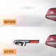 thumbnail image 4 of 3D Car Style Sticker Gt Design For Peugeot Fashion Car Door Sticker, 4 of 5
