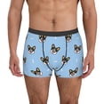 thumbnail image 2 of Goofa Corgi Dog Printed Men's Boxer Briefs Underwear, Moisture-Wicking Underwear, Trunk,Soft and Breathable Cotton Underwear-XX-Large, 2 of 9