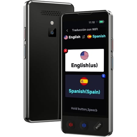 AI Language Translator Device, 2026 Upgraded Translator No WiFi Needed, Support ChatGPT, Voice Two-Way 150 Language Translator, Offline/Recording/Photo Translation for Business Travel