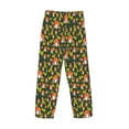 thumbnail image 3 of Lsque Mushroom Leaf Print Men's Pajama Pants, Lounge Pant - Comfortable Home Wear,Elastic Waistband, Stylish Design-Medium, 3 of 9