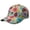 White-391, variant on Vintage Floral Print Baseball Cap – Country Dad Hat with Rustic Watercolor Blossom and Botanical Artistic Pattern, Adjustable Snapback