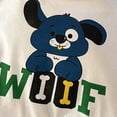 thumbnail image 3 of Ulanda Baby Unisex Long Sleeve T-Shirts, Infant Toddler Girls Boys Cartoon Graphic Cute Animals Print Comfort Crewneck Tee (Blue, 6-12 Months), 3 of 4