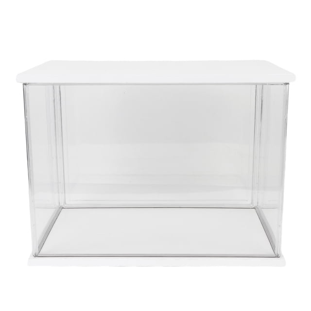 Clear Acrylic Display Case for Mini Figures,Clear Display Box Assemble Storage Organizer Showcase for Action Figures Toys