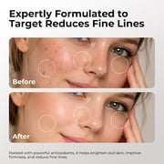 Skin Deva 20% Vitamin C Face Serum with Hyaluronic Acid, Vitamin E & Ferulic Acid for Hydration & Brightening Support, 1 fl oz