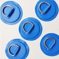 thumbnail image 4 of LJNYFDC Rope Buckle Rope Ring Buckle High Strength Load Bearing Heavy Duty Firmly Fixed Non Slip Surfboard Dinghy Boat Stainless Steel D Ring Pad, 4 of 5