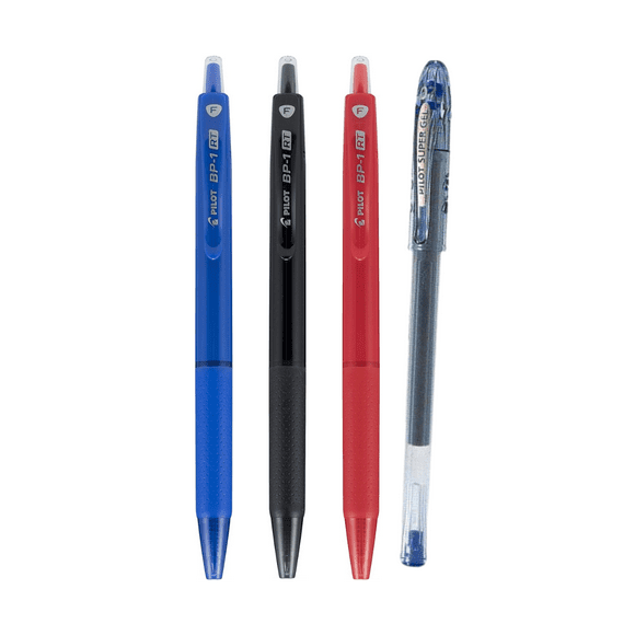 Bolígrafo Pilot BP1-RT surtido 3 pack