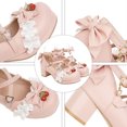thumbnail image 3 of WHAMVOX 1 Pair Four Seasons Lady Shoes Bowknot Single Shoes for Women, 3 of 8