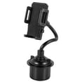 thumbnail image 1 of Universal Car Mount Adjustable Gooseneck Cup Holder Cradle For Cell Phone, 1 of 5