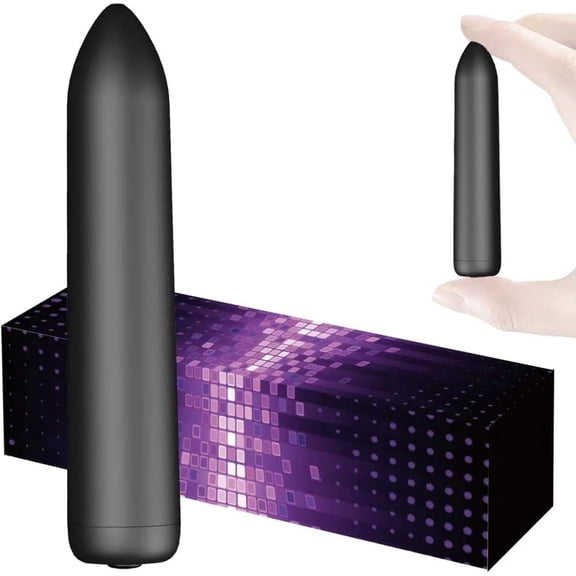 Mini Handheld Electric Massager - 10 Modes, Waterproof, Rechargeable Deep Tissue Massager for Back, Neck & Shoulder, Black