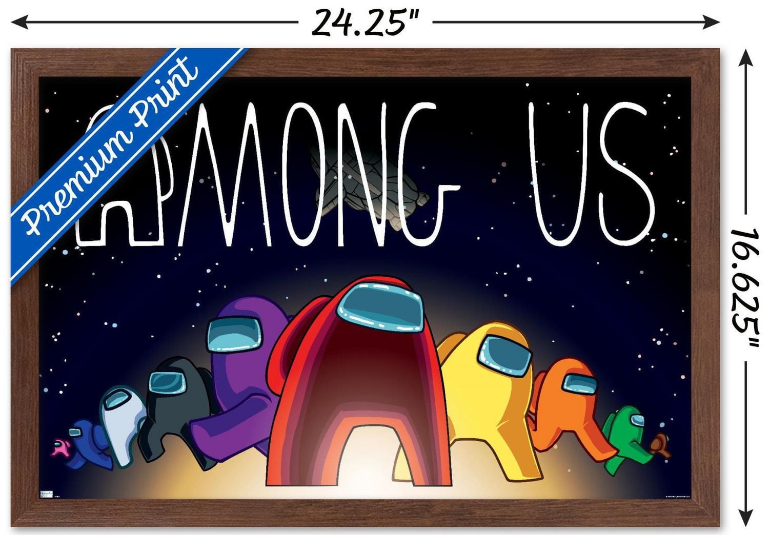 Among Us - Universe Wall Poster, 22.375" x 34" Framed
