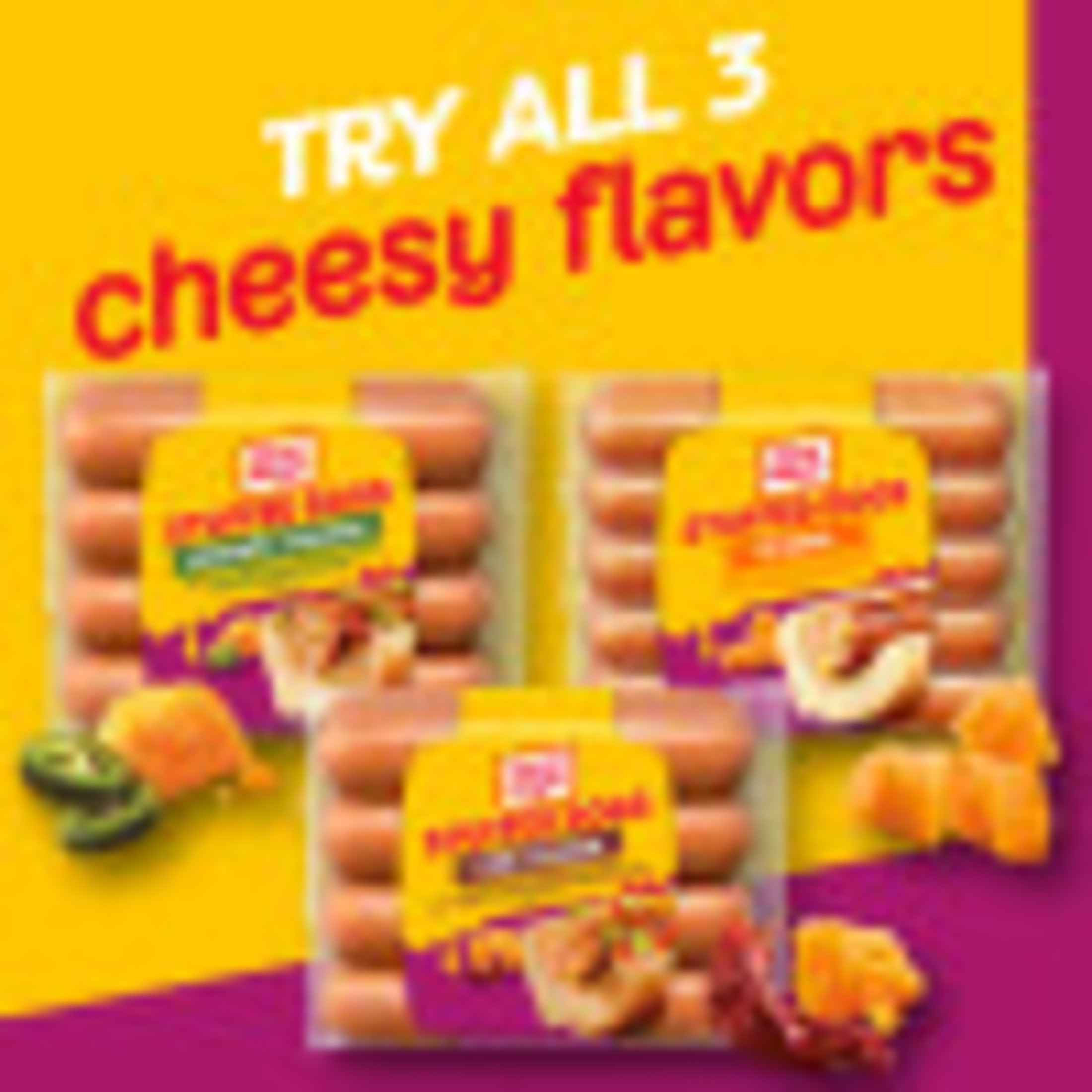 Oscar Mayer Chili Cheese Stuffed Dogs, 8 Count Pack