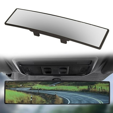 11inch Large Panoramic Convex Car Extra Rear View Mirror Wide Angle Clip On