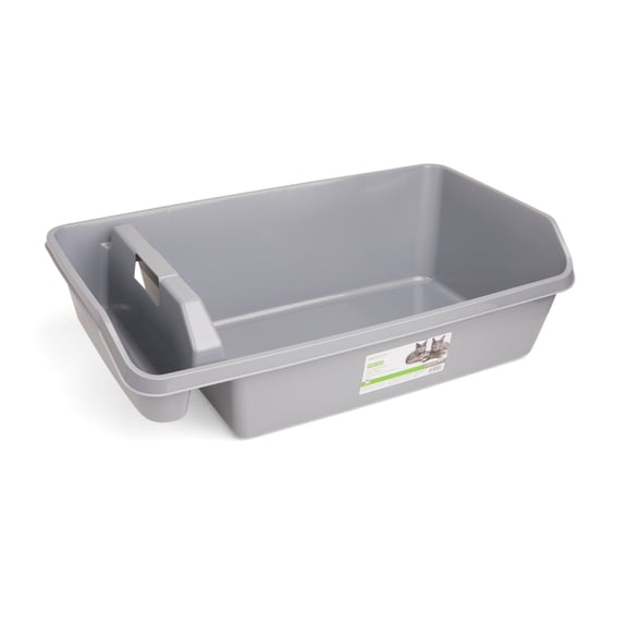 So Phresh Grey King-Size Compartment Cat Litter Pan 34" L X 19.7" W X 10" H