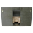 thumbnail image 5 of Bellaterra Home 36" Single wall mount vanity in Linen Gray finish - cabinet only, 5 of 9