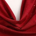 thumbnail image 3 of Tisuna Tank Tops For Women Summer Halter Neck Sleeveless Elegant Shirt Ladies Backless Going Out Party Cami T-Shirt Size Xl Red, 3 of 6