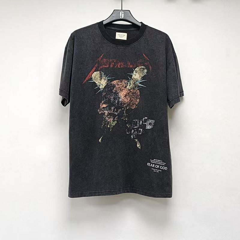 Sudadera metallica bershka cheap