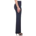 thumbnail image 2 of Rekkuna Women's Pull-On Stretchy Comfort Boot Cut Pant (X-Small, Navy), 2 of 7