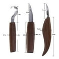 thumbnail image 3 of Amdohai Wood Carving Cutter Chisel Woodworking Cutter Hand Tool Set Peeling Woodcarving Sculptural Tools Carving Cutters, 3 of 8