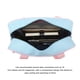 thumbnail image 5 of Qarigey Bolso de hombro de moda para mujer con bolso de hombro uniforme de poliéster transpirable de gran capacidad Bolsas de mensajero y de hombro violeta claro, 5 of 6