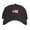 Black, variant on - American USA Waving Flag Embroidered Dad Hat