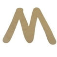 thumbnail image 1 of Wooden Letter Unfinished, Comic Book Font, Craft Cutout, 1 of 3