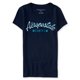 thumbnail image 1 of Aeropostale Eighty-7 playera gráfica para mujer, azul, extragrande Aeropostale  Camiseta gráfica, 1 of 2