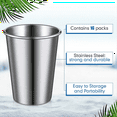 thumbnail image 2 of 16 Pack Stainless Steel Tumbler Cups - ,Unbreakable for Camping,Travel,and Outdoor Use (12 Oz/350 Ml), 2 of 7