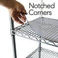 thumbnail image 6 of Resilia Wire Rack Shelf Liners - 4 Pack, 24" x 48", Clear Vinyl, 6 of 10