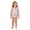 AB133 Light Pink, variant on Bainana Toddler Swimwear Ruffle Sleeve Bowknot Print Crew Neck One-Pieces Bathing Suit For Baby Girls Summer Casual Vacation Beachwear Pink Size 3-4 Years