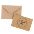 thumbnail image 1 of EeaseCA 10PCS Kraft THANK YOU Letters Thank You Folding Set with Kraft Envelopes - 10, 1 of 7