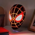 thumbnail image 3 of Luz LED Máscara de Miles Morales Spider-Man de Paladone, 3 of 6