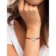 thumbnail image 2 of 1pc European And American Style, 925 Silver Multi-color Leather Bracelet For Men And Women, With Delicate Buckle, Suitable For Diy Beaded Pendant Jewelry, Adding Festive Atmosphere, Becoming The Focus, 2 of 5