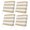 Beige, variant on Outdoor Patio Cushion Covers 2 Pack Purple Stripes Patio Chair Cushion Covers with Ties and Zipper Modern Artistic Parallel Lines Waterproof Outdoor Seat Cushion Covers for Patio Furniture 20"x18"