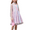 Rainbow, variant on Oudiya Girls Mesh Puff Lantern Long Sleeve Red Dress Mock Neck Formal Party A Line Short Tulle Dress