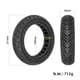 thumbnail image 2 of 81/2x2(50/75-6.1) Off-Road Solid Tire for M365 1S Pro Scooter Explosion-Proof Tire, 2 of 5
