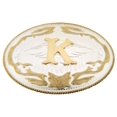 thumbnail image 1 of Initial K Belt buckle Letter K Multiple Styles Cowgirl Western Rodeo Men Rodeo, 1 of 2