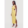 thumbnail image 2 of Women's Drawstring Side Detail Side Slit Maxi Dress, 2 of 3
