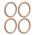 thumbnail image 2 of Craft Wood Ring,10 Pcs Wooden Rings Beech Wood Rings Wood Rings Convenient Use, 2 of 8