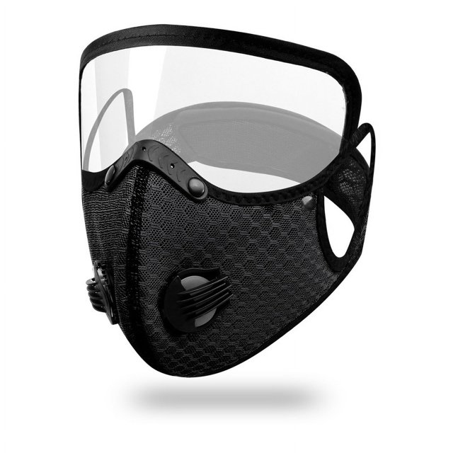 Máscara protectora Máscara deportiva Filtro a prueba de polvo Máscara cálida Lente protectora extraíble