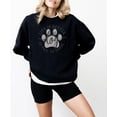 thumbnail image 4 of Life is Better with a Dog or Two or Three Sweatshirt for Women Funny Dog Mom Sweater Black Sweatshirt Adult X-Large, 4 of 7