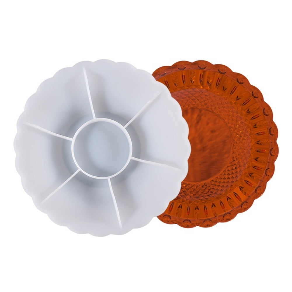 Bowl Resin Molds,Fruit Storage Tray Epoxy Resin Casting Molds, Bowl Silicone Mould for Fruit Plate, Jewelry Dish, Home Decoration