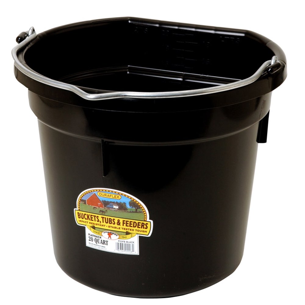 Little Giant 20 qt. Bucket Black