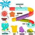thumbnail image 5 of ArtCreativity Bathtub Slide Set for Kids Ages 3+ – Includes Water Marble Run, Squirt Toys, and 3-Piece Bath Toy Set for Toddlers, 5 of 9